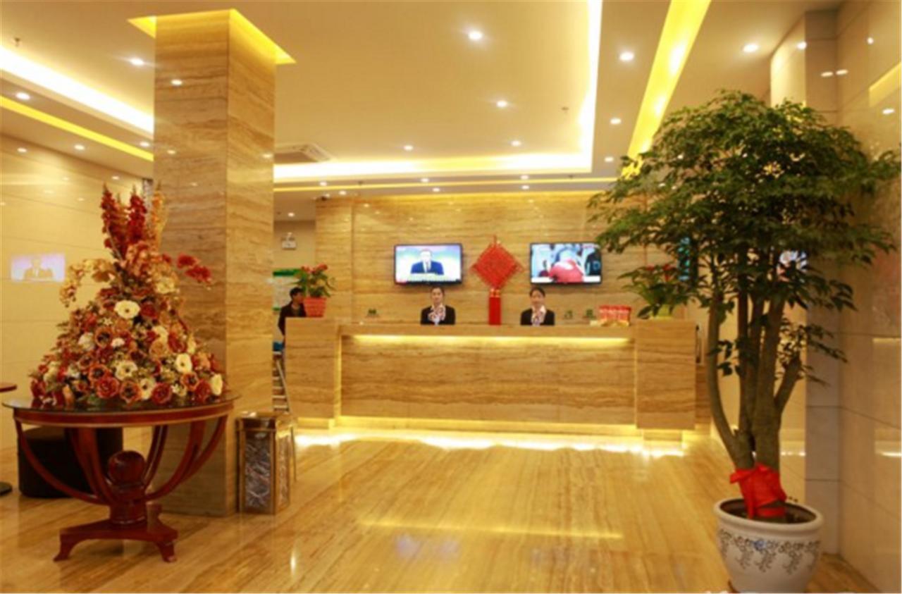 Greentree Inn Shanghai Hongqiao Hub Cao'An Road Huajiang Branch Road Express Hotel Jiading Eksteriør bilde
